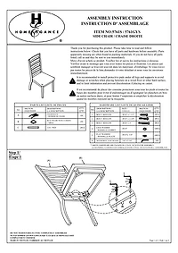 Wood Ladderback Dining Chair