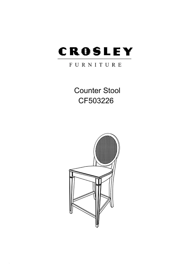 Driftwood Cane Katia Counter Stools, Set of 2