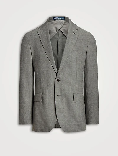Soft Wool Suit Jacket