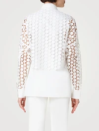 Guipure Dot Poplin Shirt