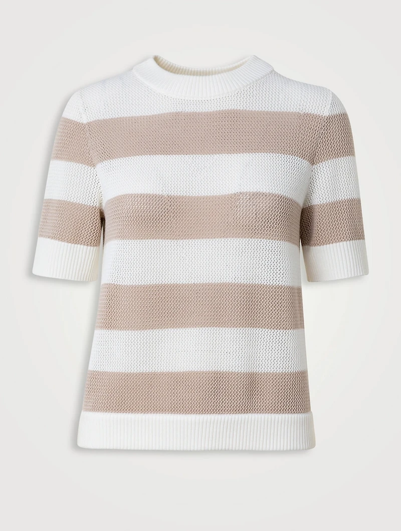 Open-Weave Wool Sweater