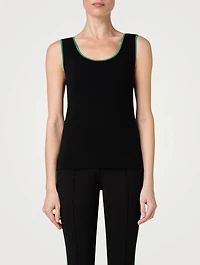 Stretch Wool Tank Top
