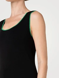 Stretch Wool Tank Top