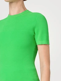 Short-Sleeve Sweater