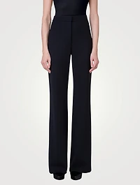 Courtney Stretch Wool Slim-Fit Pants
