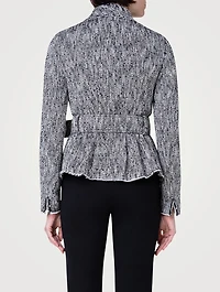Tweed Belted Jacket