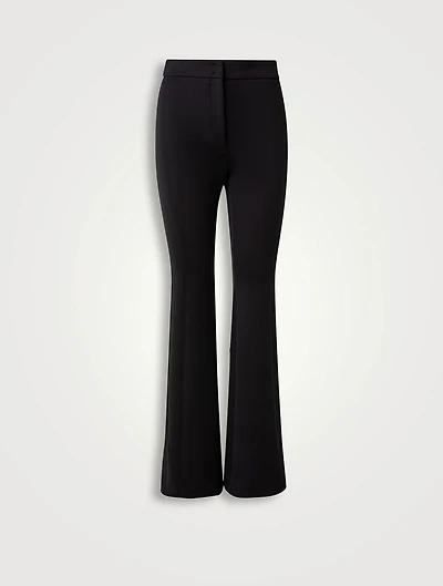 Faris Neoprene Bootcut Trousers