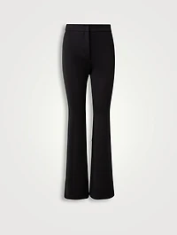 Faris Neoprene Bootcut Trousers