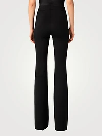 Faris Neoprene Bootcut Trousers
