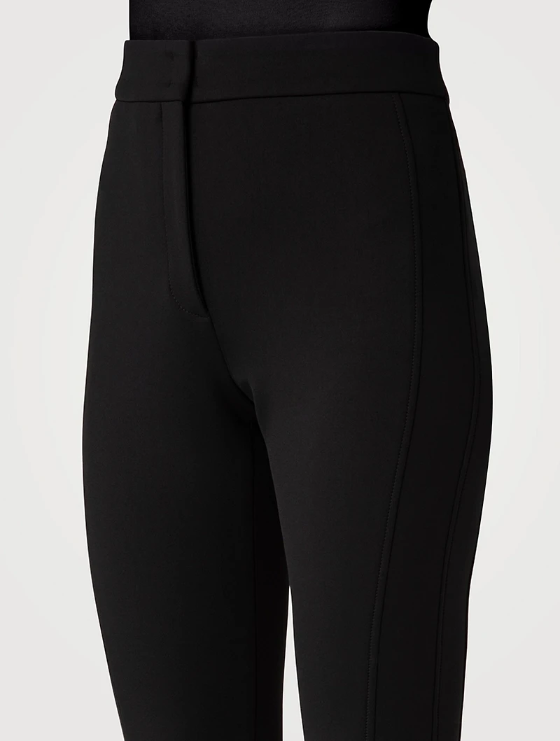 Faris Neoprene Bootcut Trousers