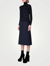 Swarovski Crystal Cashmere And Silk Cardigan