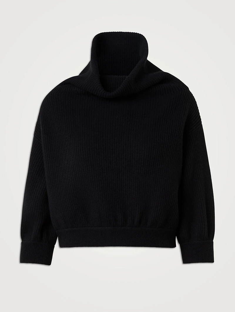 Cashmere Funnelneck Sweater