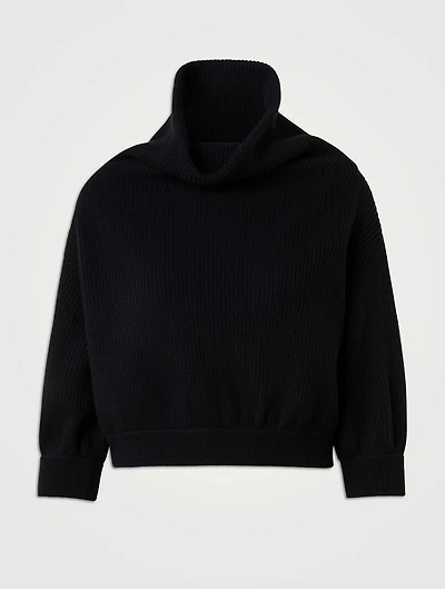Cashmere Funnelneck Sweater