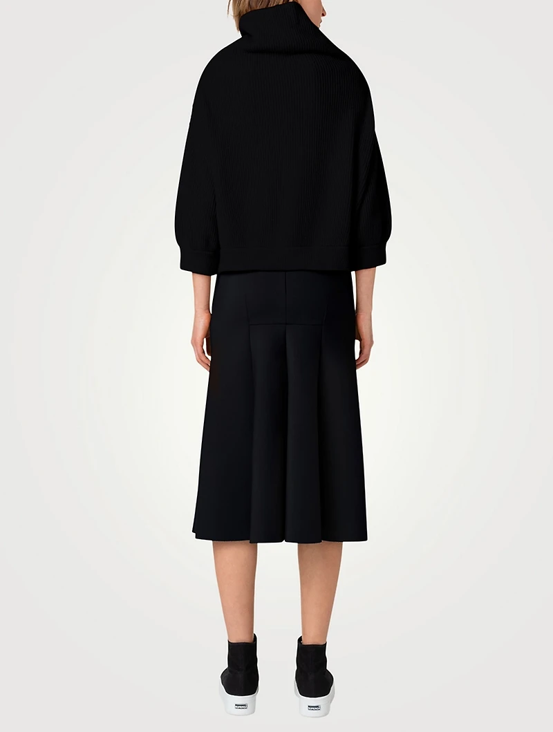 Cashmere Funnelneck Sweater