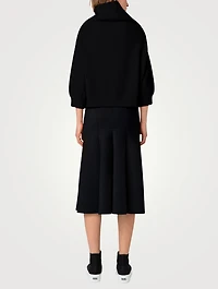 Cashmere Funnelneck Sweater