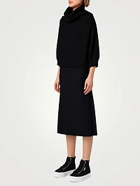 Cashmere Funnelneck Sweater