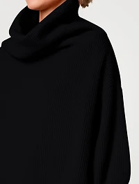 Cashmere Funnelneck Sweater