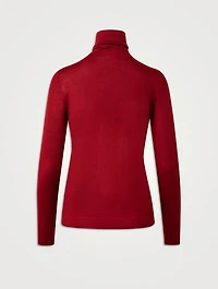 Cashmere And Silk Turtleneck Sweater