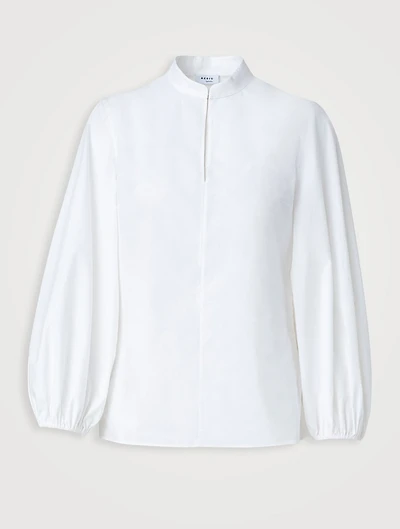 Cotton Poplin Blouse