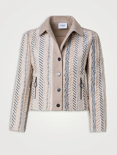 Denim Tweed Jacket