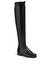 5050 Leather Knee-High Boots