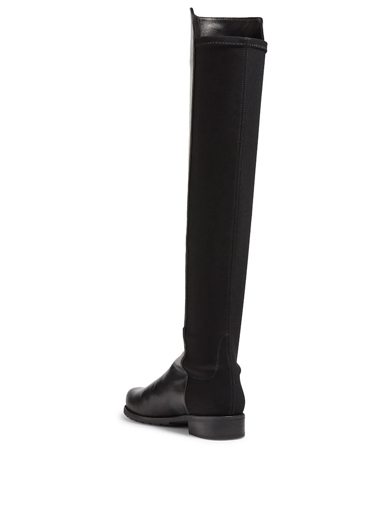 5050 Leather Knee-High Boots