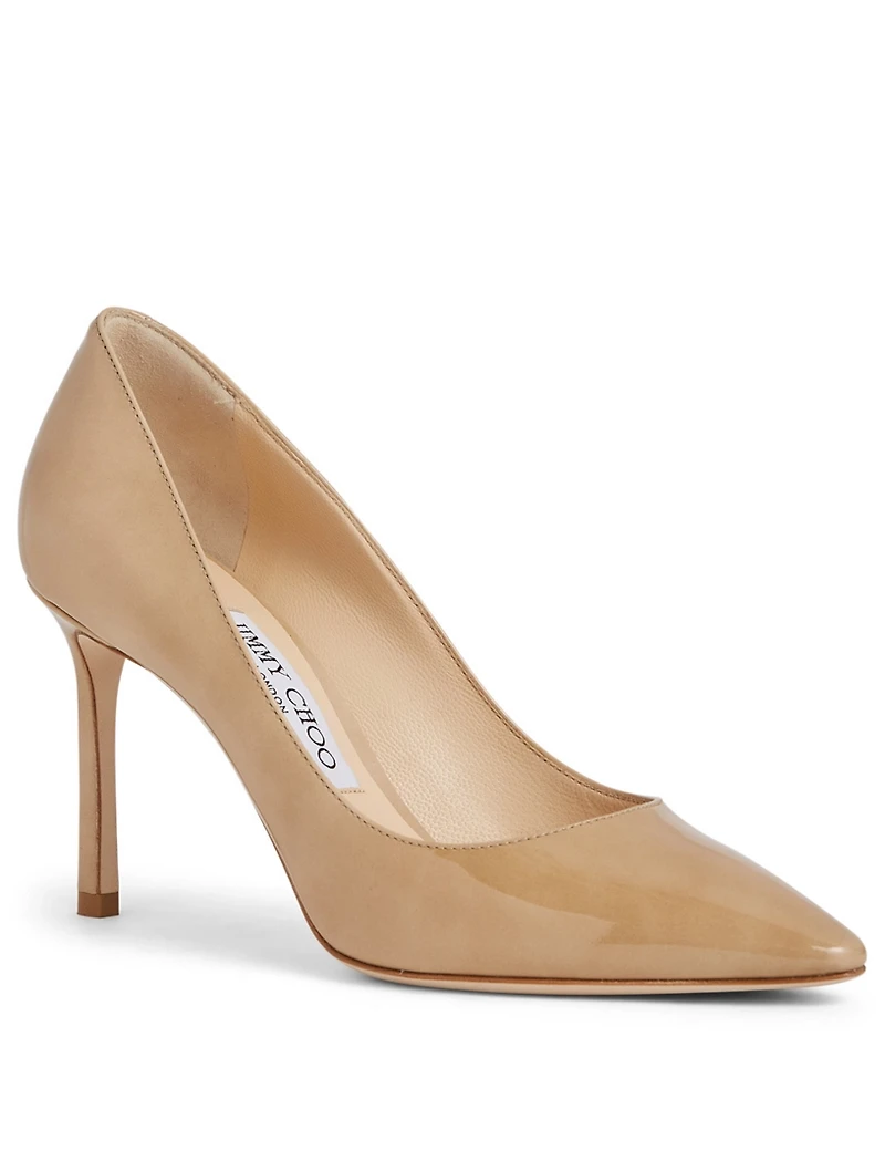 Romy 85 Patent Leather Pumps
