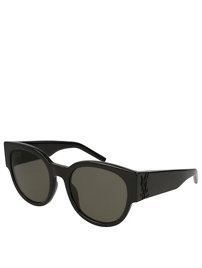 SL M19 YSL Monogram Round Sunglasses