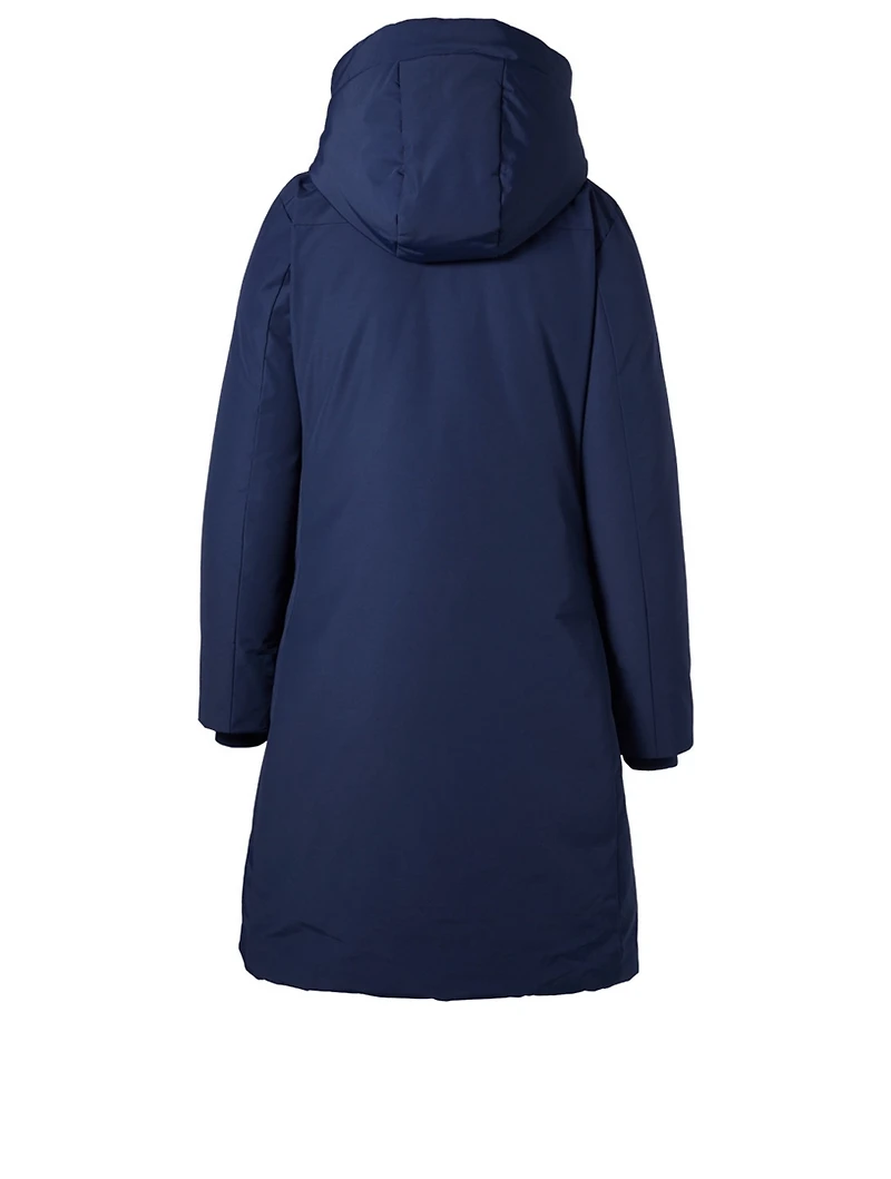 Women's Arctic Parka With Faux Fur Hood