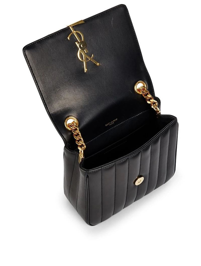 Vicky YSL Monogram Leather Chain Bag