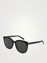 SL 284/F Slim Square Sunglasses