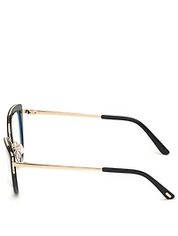 Cat Eye Optical Glasses With Blue Block Lenses