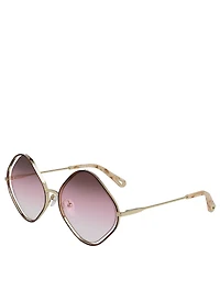 Poppy Diamond Shape Sunglasses