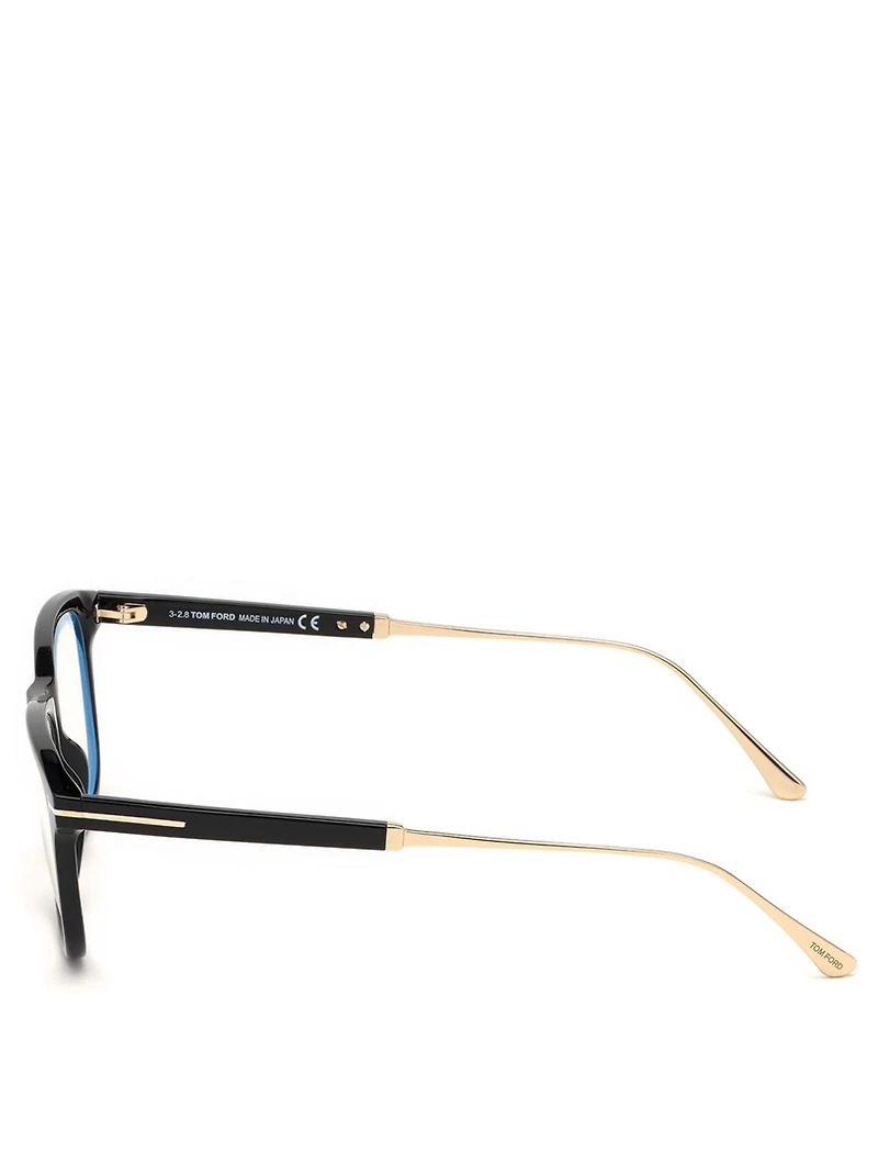 Square Optical Glasses With Blue Block Technology