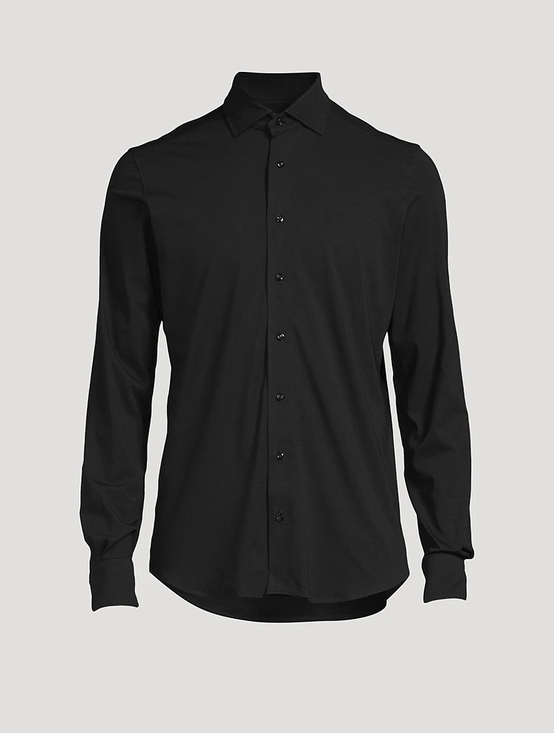 Modern 4-Flex Stretch Knit Shirt