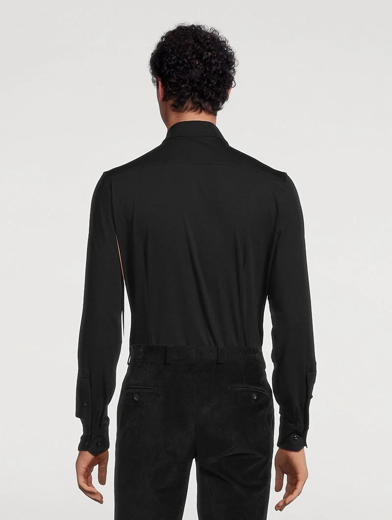 Modern 4-Flex Stretch Knit Shirt