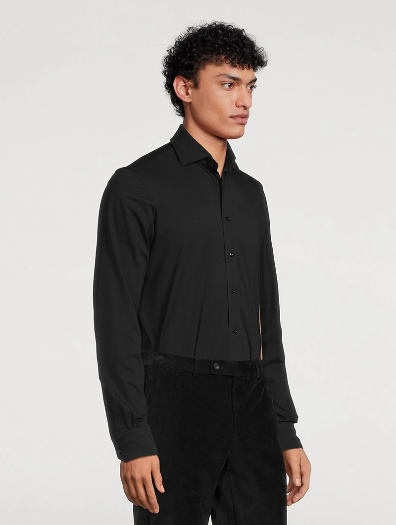 Modern 4-Flex Stretch Knit Shirt
