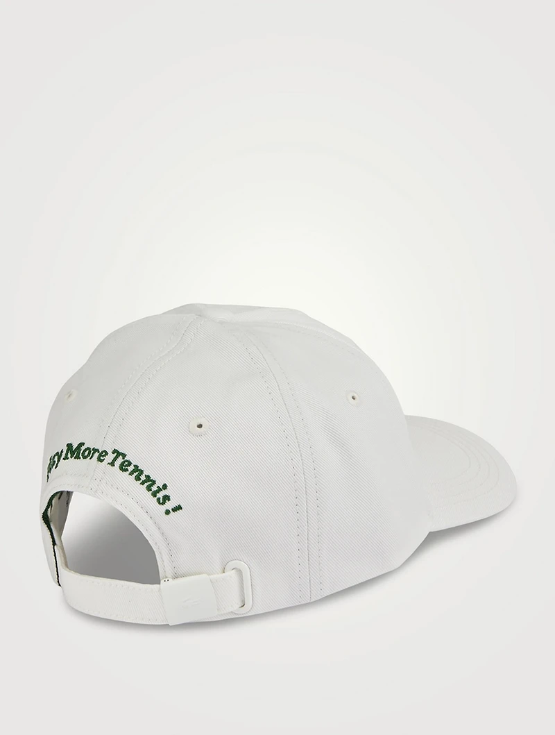 Sporty & Rich x Lacoste Serif Baseball Cap