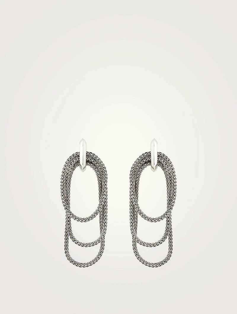 Classic Chain Link Drop Earrings