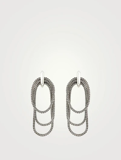 Classic Chain Link Drop Earrings