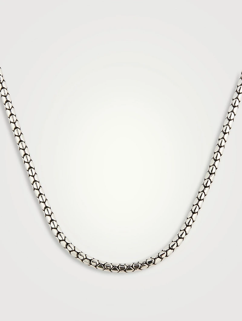 Sterling Silver Dot Necklace