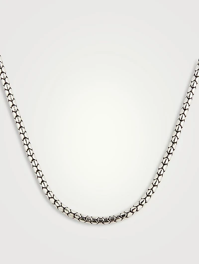 Sterling Silver Dot Necklace