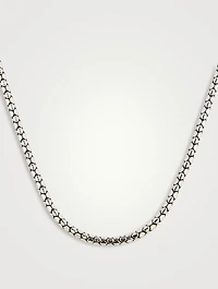 Sterling Silver Dot Necklace