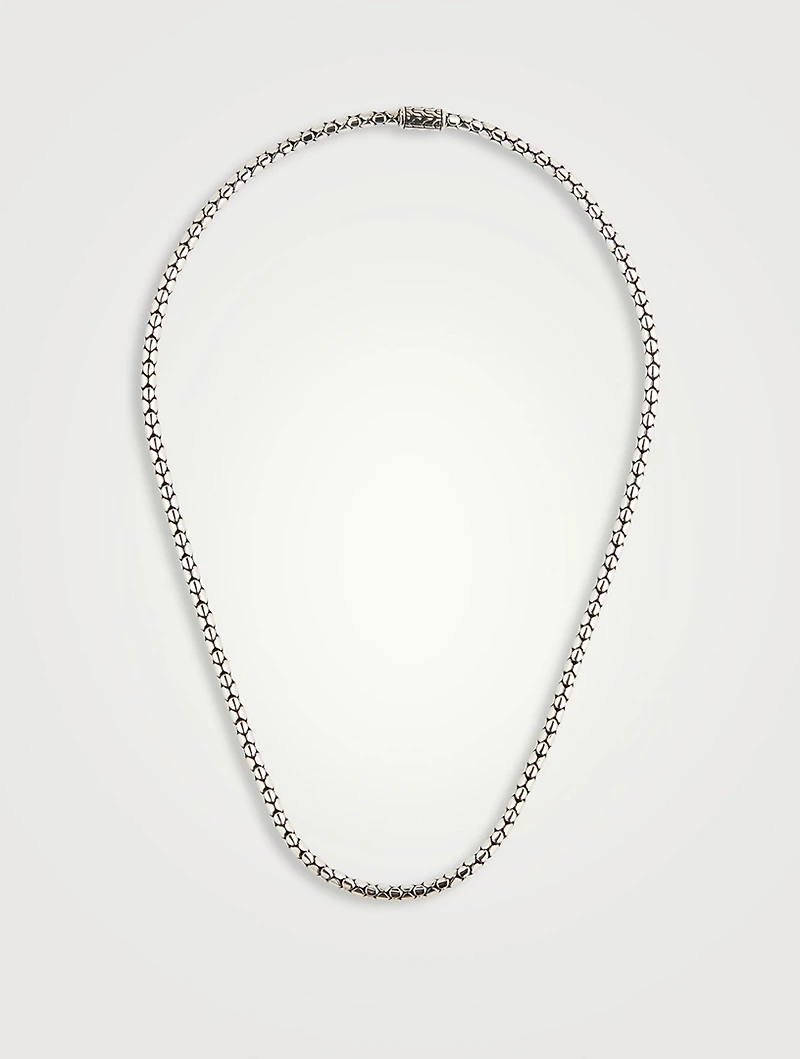 Sterling Silver Dot Necklace