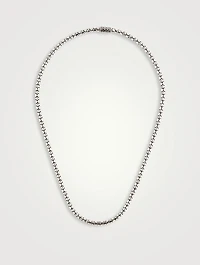 Sterling Silver Dot Necklace