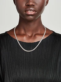 Sterling Silver Dot Necklace