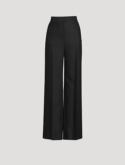 Delton Wool And Mohair Pants