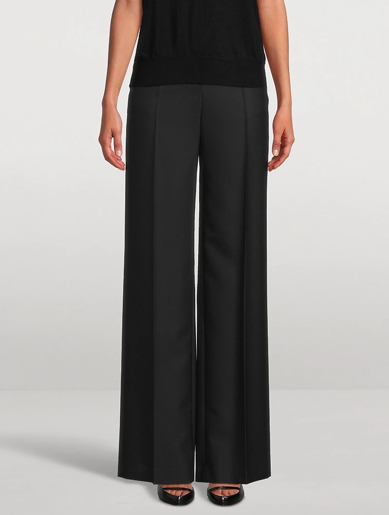 Delton Wool And Mohair Pants
