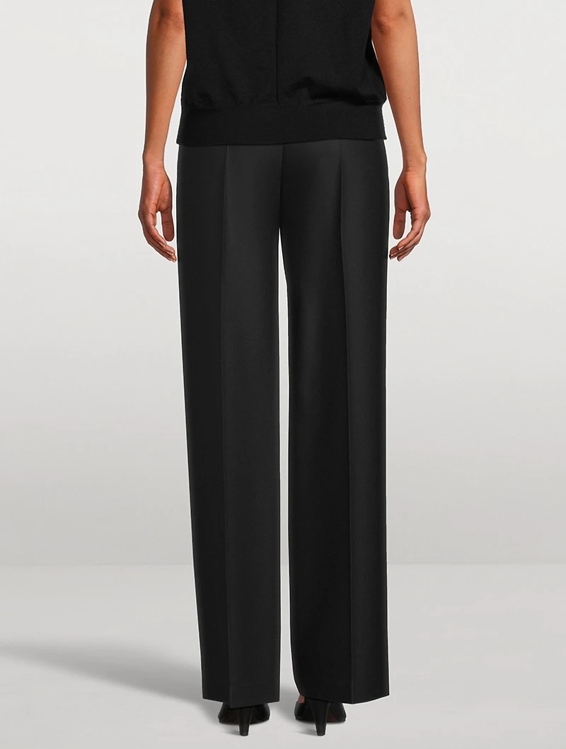 Delton Wool And Mohair Pants