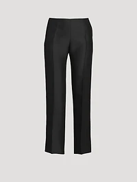 Flame Wool And Silk Pants